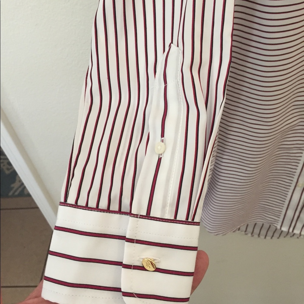 🆕LAUREN RALPH LAUREN STRIPED SHIRTDRESS🆕 - Picture 7 of 8